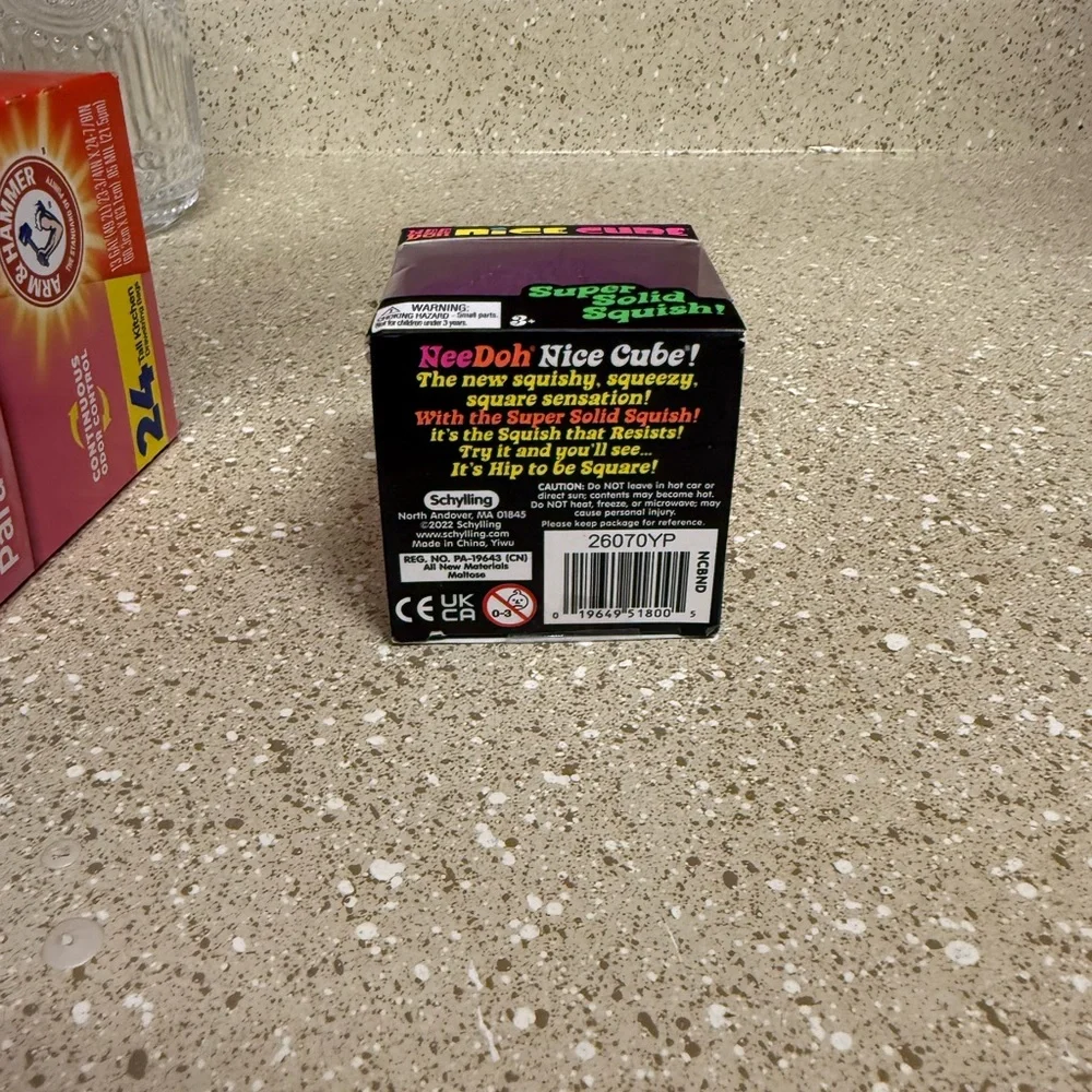 Nice Cube Purple Super Solid Squish Toy